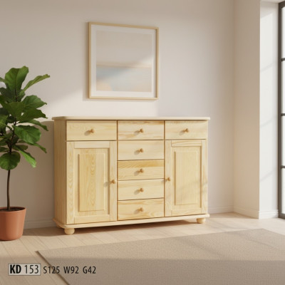 Sideboard Solid Sideboard Furniture Lowboard New Sideboard Cabinet Dressers Real Wood