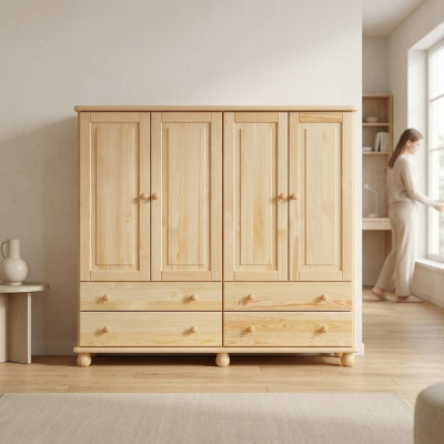 Chest of drawers Design Lowboard Cabinet Real Wood Buffet Sideboards Sideboard