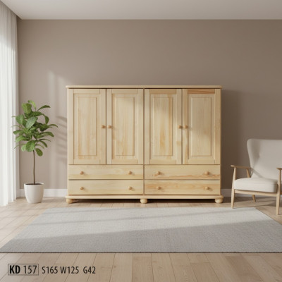 Chest of drawers Design Lowboard Cabinet Real Wood Buffet Sideboards Sideboard