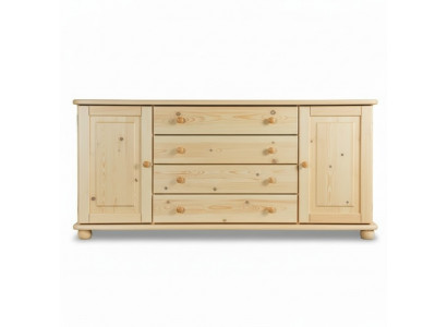 Solid Wood Sideboard Dresser Cabinet Furniture Dressers Real Wood Lowboard New