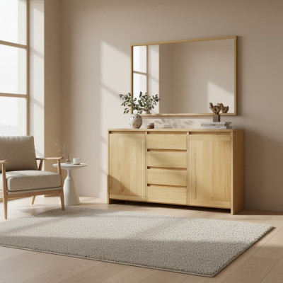 Solid sideboard dresser furniture dressers real wood lowboard new sideboard cabinet