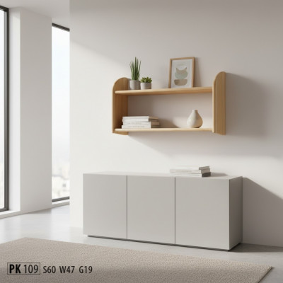 Designer cabinet wall shelf wall shelves living room cabinets office furniture solid wood