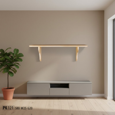 Wall shelf, bookcase, bookshelf, solid wood furniture, wooden furniture, handmade.