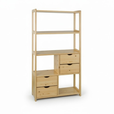 Solid wood wall shelf, bookshelf, living room wall unit, living room wall shelves, cabinet, new.