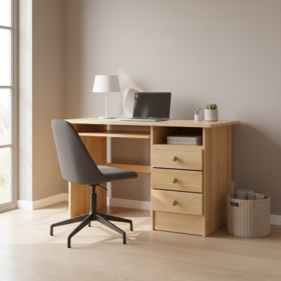 Desk Real Wood Wooden Table Solid Table Office Furniture Solid Desks