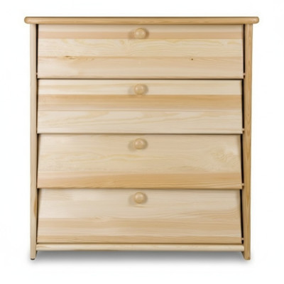 Shoe Cabinet 4 Compartment Dresser Solid Wood Furniture Shoe Tilt Shoe Rack