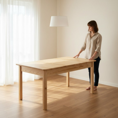 Dining table table wood dining tables tables solid furniture solid wood real wood massive new