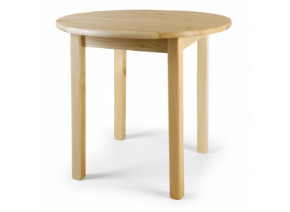 Round dining table wooden table solid pine table handcrafted round table
