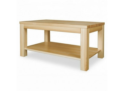 Wooden coffee table, solid wood living room furniture, 120x70cm solid tables