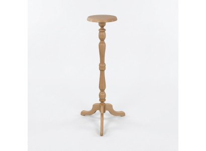 Stand for flowers wooden stand Russian work stand made of real wood base