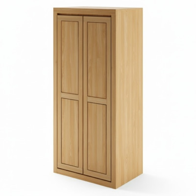 Wardrobe oak cabinet solid wood massive bedroom wardrobe cabinets new