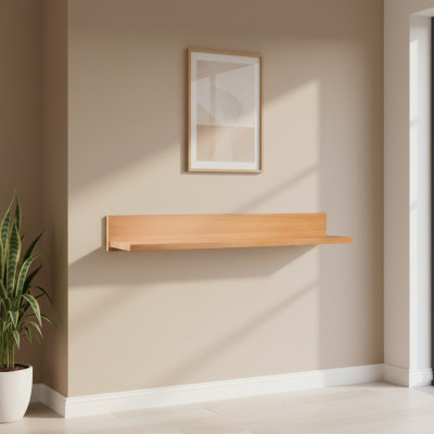 Wooden shelf, handcrafted bookshelf for home and office plant shelves