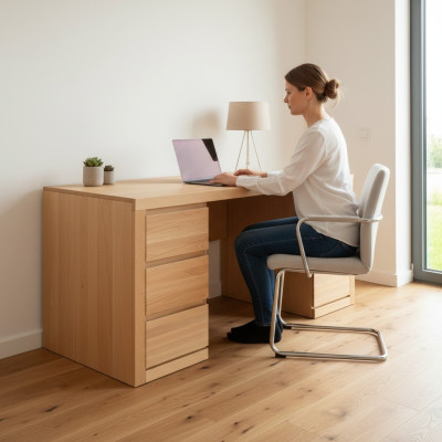 Desk, wooden table, office table, table, office furniture, tables, solid wood, computer table