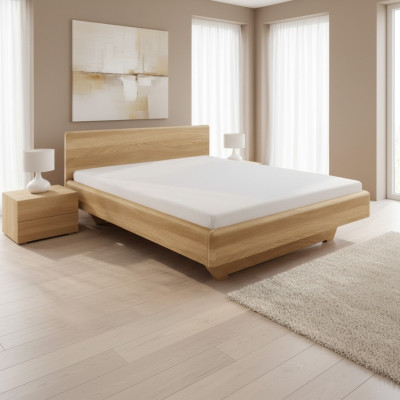 Solid Wood Bed 180x200 Oak Wood Beds Bedroom Bed Frame