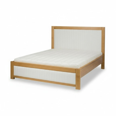 Solid Wood Double Bed, Beech Bedroom Furniture, Wood 180x200cm, New