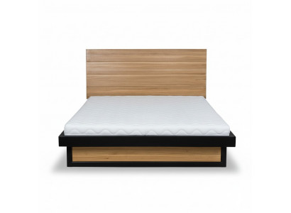 Design wooden bed XXL 180x200cm double bed solid wood bedroom hotel beds