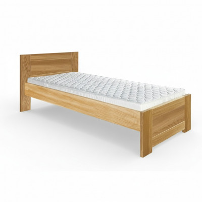 Bed wood solid bedroom beds 100x200cm single bed solid furniture furniture