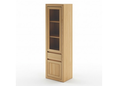 Solid wood display cabinet tall cupboard glass showcases solid furniture real wood cabinets new