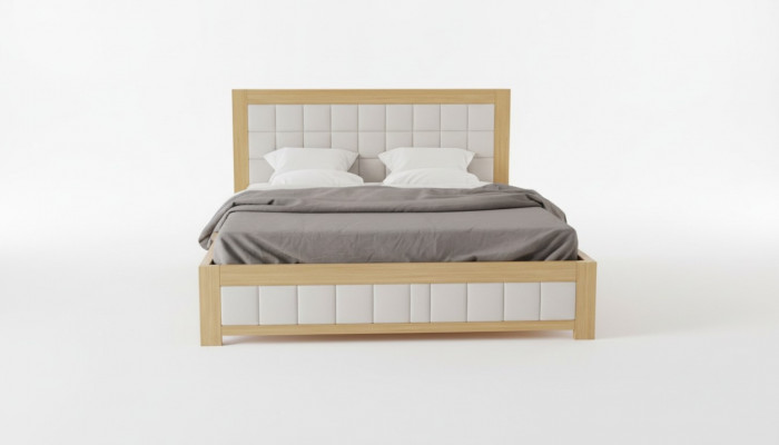 3-piece bedroom set bed 2 bedside tables console beds double hotel upholstery