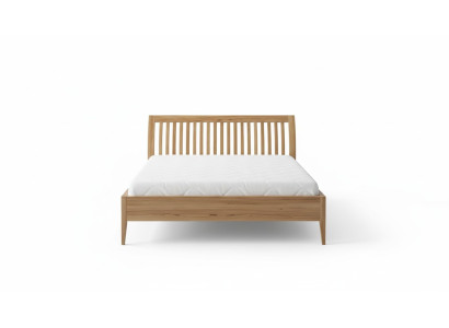 Classic bed baroque style double wood hotel beds 180x200cm new bedroom