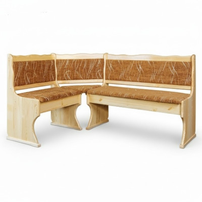 Corner bench, wooden bench, solid benches, kitchen, dining area, corner seat, solid wood, wooden furniture, new.