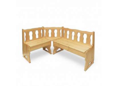 Corner bench group dining room set corner bench seating group chest stool solid pine new
