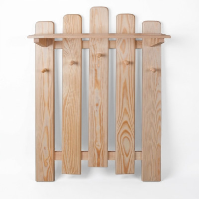Wardrobe wall coat rack with 5 hooks, wall panel hallway wardrobe wardrobe panel