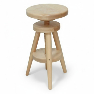 Swivel stool bar stool wood height-adjustable seating furniture stool work stool new