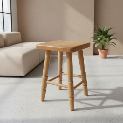 Counter kitchen chair wooden chair stool dining room stool beech wood solid condition: New