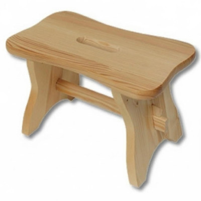Stool, garden stool, side table, garden furniture, wooden stool, solid beech, footstool
