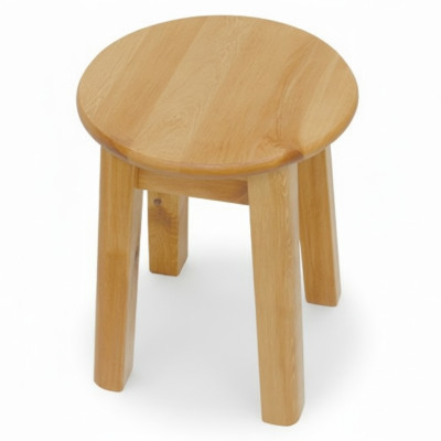 Wooden stool, seat stool, stool, guest stool, solid pine, kitchen chair, bench, new