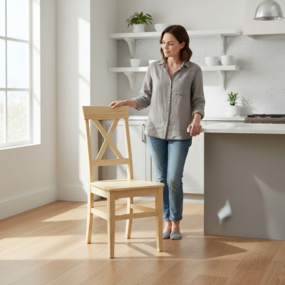 Dining chair, solid wood chair, chair, armchair, chairs, massive furniture, wood, handmade.