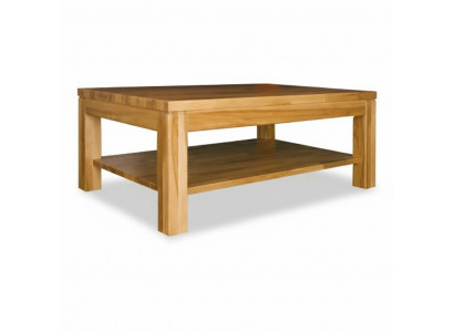 Coffee table wood tables for living and dining room 100x70 solid wood