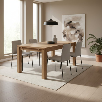 Table Wood 160x90cm Real Dining Room Furniture Tables Solid Wood Furniture Dining Tables New