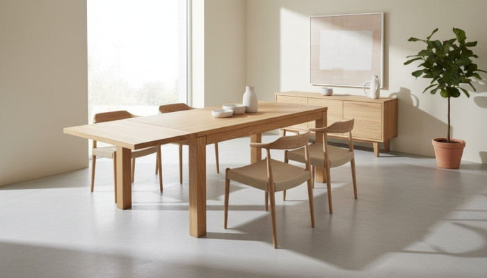 Oak dining table living room kitchen dining room full solid wood tables new