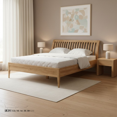 Solid wood bed real wood solid wood bed 120x200 single bed senior bed handmade