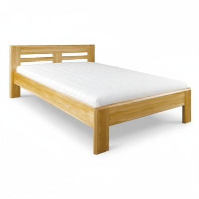 Beds Wooden Bed Real Wood Bed Hotel Design Style Solid 120x200 Bedroom