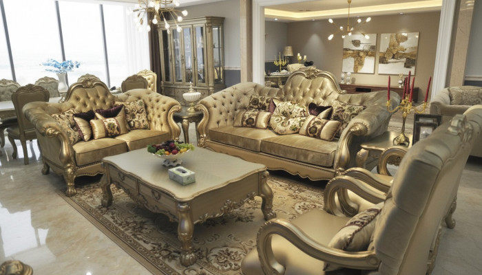 Luxury Sofa Set 3+2+1 Seat Set Sofa Upholstery Couches Couch