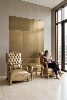 Armchair Design Couch Sofa Relax Fabric Lounge Luxury Television Club Upholstery