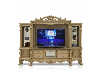 Living room extension, media wall, TV wall, TV cabinet, living wall