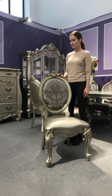 Upholstered chair luxury armchair chair chairs living room dining room armchair
