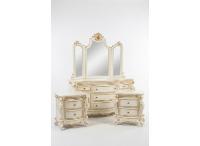 Buffet dresser dressers cabinet baroque rococo mirror sideboard
