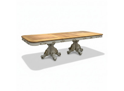 Baroque Rococo style furniture dining table tables dining room set carved