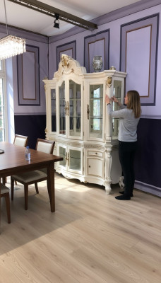Display cabinet showcase decorative living room display cabinets baroque design