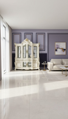 Display cabinet showcase decorative living room display cabinets baroque design