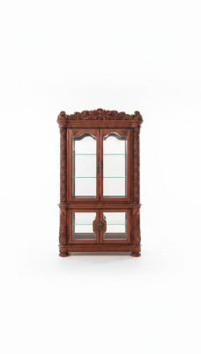 Noble showcase antique style baroque rococo cabinet display decoration living room