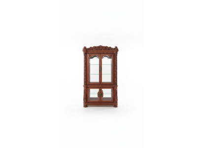 Noble showcase antique style baroque rococo cabinet display decoration living room