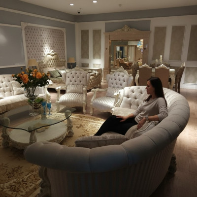Complete set sofa suite seating upholstery design living landscape