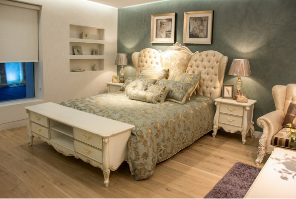 Chesterfield bed upholstered beds bedroom double bed beds 180x200cm new