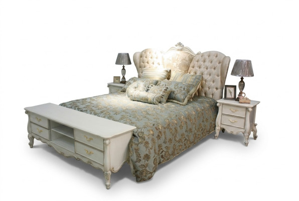 Chesterfield bed upholstered beds bedroom double bed beds 180x200cm new